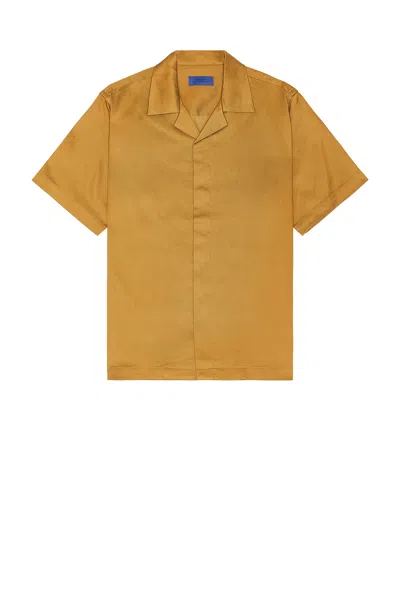 SATURDAYS SURF NYC YORK CAMP COLLAR SHORT SLEEVE SHIRT