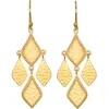Satya Jewelry Adorned With Light Chandelier Earrings In Gold