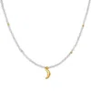 Satya Jewelry Awaken Intuition Moonstone Necklace In Gold