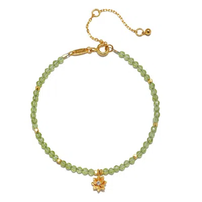Satya Jewelry Birthstone Bracelet In Green