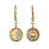 Satya Jewelry Ethereal Balance Earrings In Gold