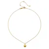 Satya Jewelry Here Comes The Sun Necklace In Gold