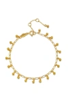 Satya Jewelry Joyful Bell Bracelet In Gold
