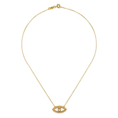 Satya Jewelry Keeper Of Positivity Necklace In Gold