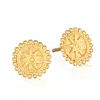 Satya Jewelry Limitless Stud Earrings Gold In Gold