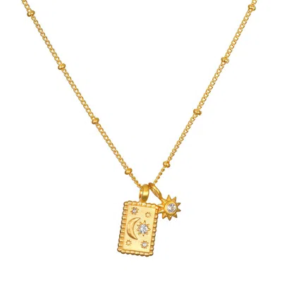 Satya Jewelry Magic In Moonlight Necklace In Gold