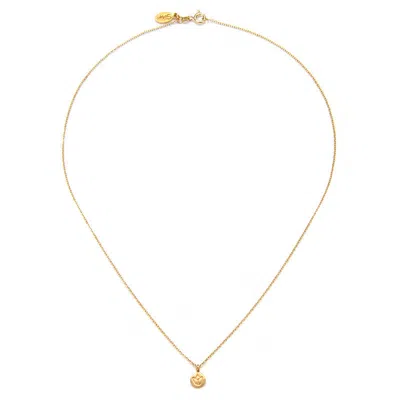 Satya Jewelry Mini Gold Lotus Necklace