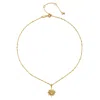 Satya Jewelry Moonstone North Star Necklace In Gold