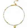 Satya Jewelry New Dawn Peruvian Opal Anklet