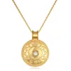 Satya Jewelry Phases Of The Moon Gold Necklace In Gold