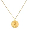 Satya Jewelry Protective Goddess Gold Necklace In Gold