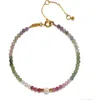 Satya Jewelry Sacred Wisdom Tourmaline Bracelet In Multi