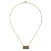 Satya Jewelry Self Evolution Moon Phase Necklace In Gold