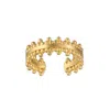 Satya Jewelry Shine On Beaded Ear Cuff In Gold