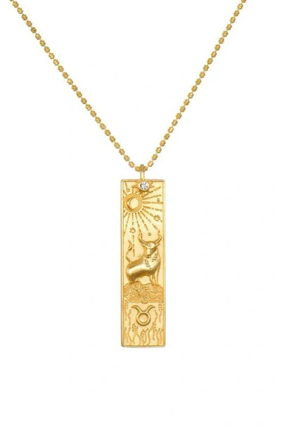 Satya Jewelry Story Of Zodiac Necklace In Brown