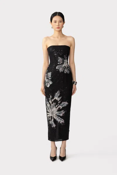 Sau Lee Adria Dress In Black