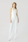 Sau Lee Portia Jumpsuit In Ivory