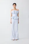 Sau Lee Alex Pant In Pastel Blue