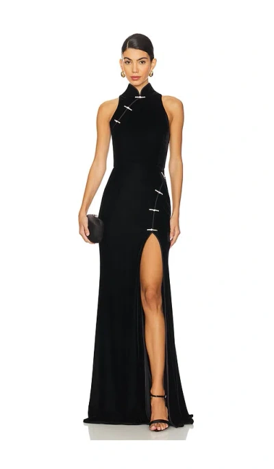 Sau Lee Ariana Gown In Black