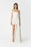 Sau Lee Brenda Dress In White