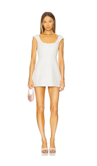 Sau Lee Bryn Mini Dress In White