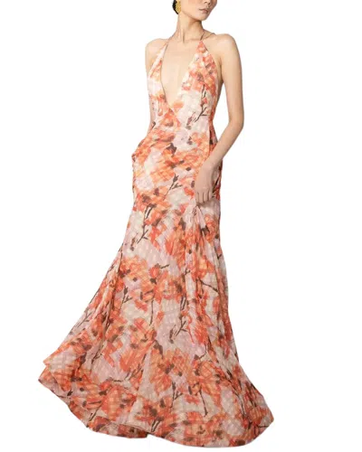Sau Lee Calista Maxi Dress In Multi