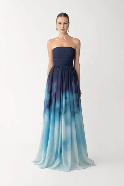 Sau Lee Camille Dress In Blue