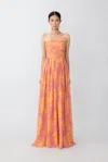 Sau Lee Camille Dress In Pink Multi