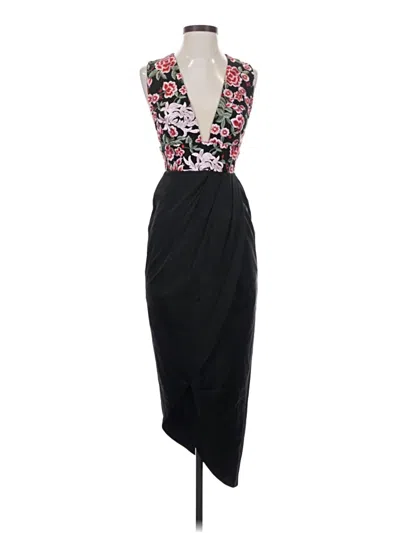 Pre-owned Sau Lee Cocktail Dress In Black