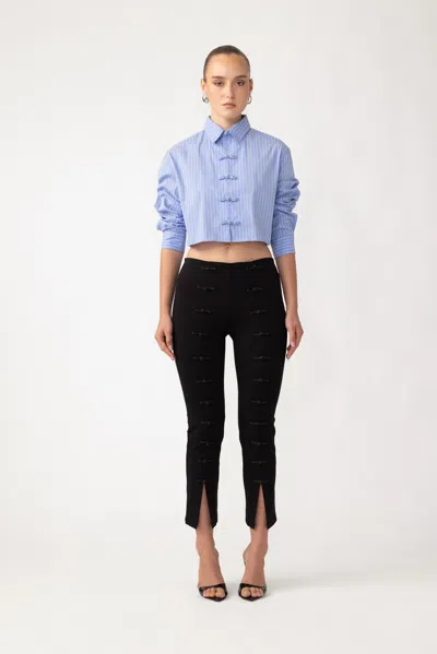 Sau Lee Derek Pant In Black