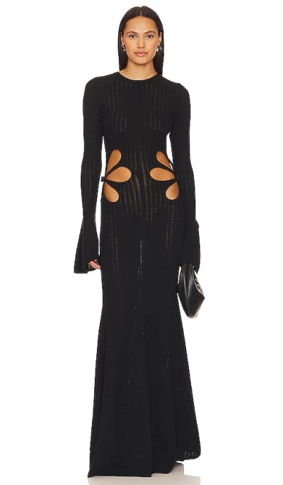 Sau Lee Destiny Dress In Black