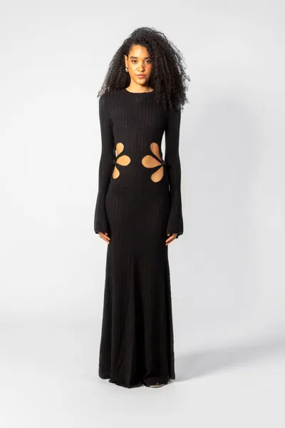Sau Lee Destiny Dress In Black