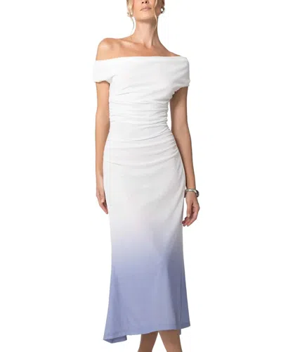 Sau Lee Diana Dress In White