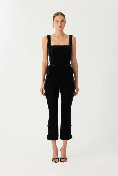 Sau Lee Dixie Velvet Pant In Multi