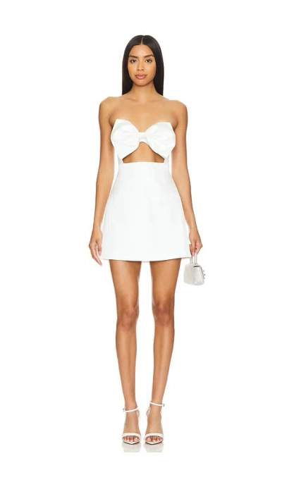 Sau Lee Ella Dress In White