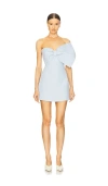 Sau Lee Elly Dress In Baby Blue