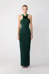 Sau Lee Eloise Gown In Ever Green