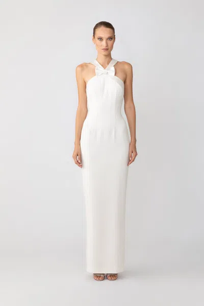 Sau Lee Eloise Gown In White