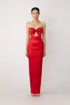 SAU LEE ESTHER STRAPLESS GOWN