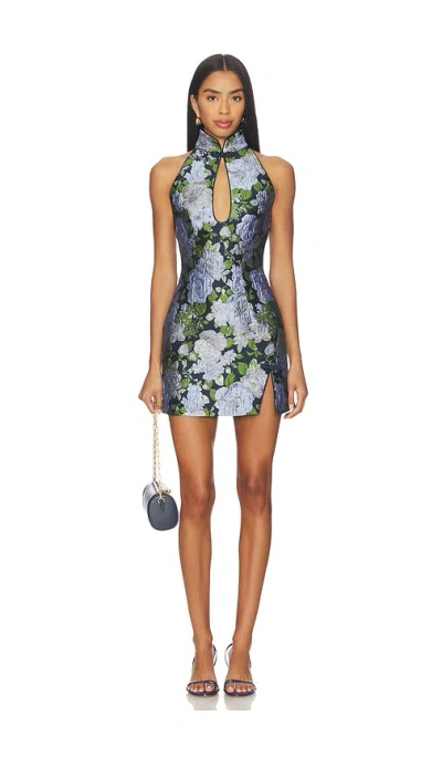 Sau Lee Eva Dress In Multi