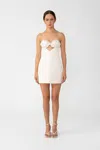Sau Lee Eve Mini Dress In White
