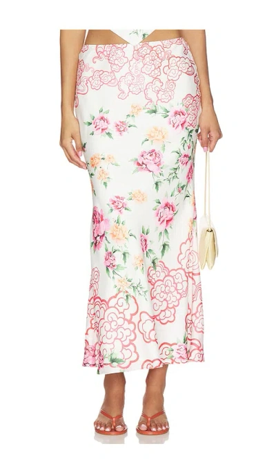 Sau Lee Fiora Skirt In Multi
