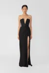 SAU LEE FLORA STRAPLESS GOWN