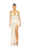 Sau Lee Frankie Amare Dress In White