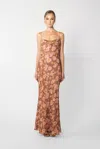 Sau Lee Gabi Floral Print Dress