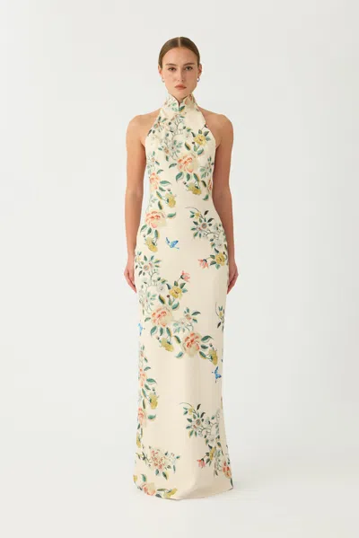 Sau Lee Georgia Dress In Gray