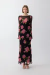 Sau Lee Gloria Dress In Black Multi