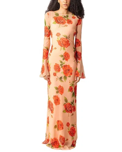Sau Lee Gloria Dress In Orange