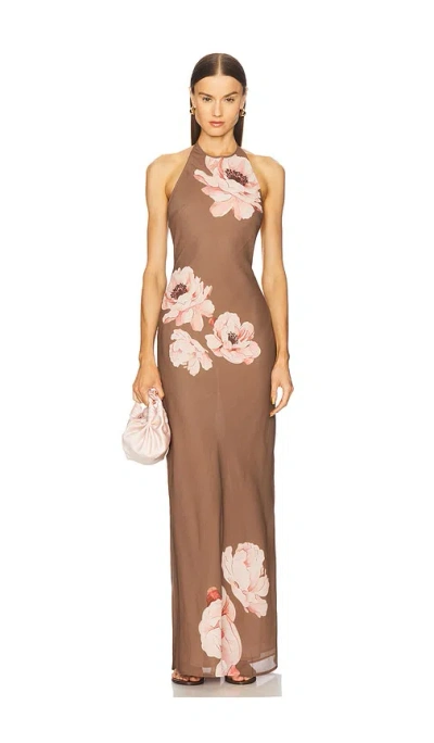 Sau Lee Gwyneth Dress In Multi