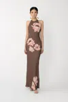 Sau Lee Gwyneth Floral Print Dress